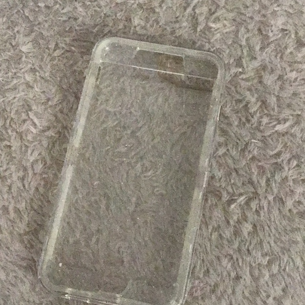 Clear Glitter IPhone 6s Plus case